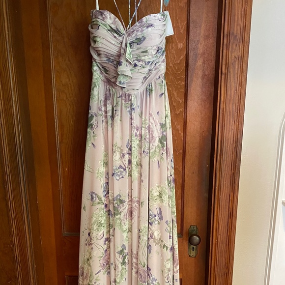 GORGEOUS Jenny Yoo Lavender Garden Gown size 12 NEW - Picture 1 of 5